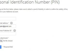 Google adsense verification