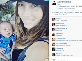 Justin Timberlake baby picture