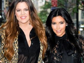 Khloe and Kim Kardashian