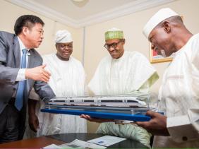 New train in Nigeria